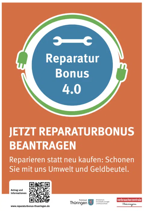 Thüringer Reparaturbonus 2024